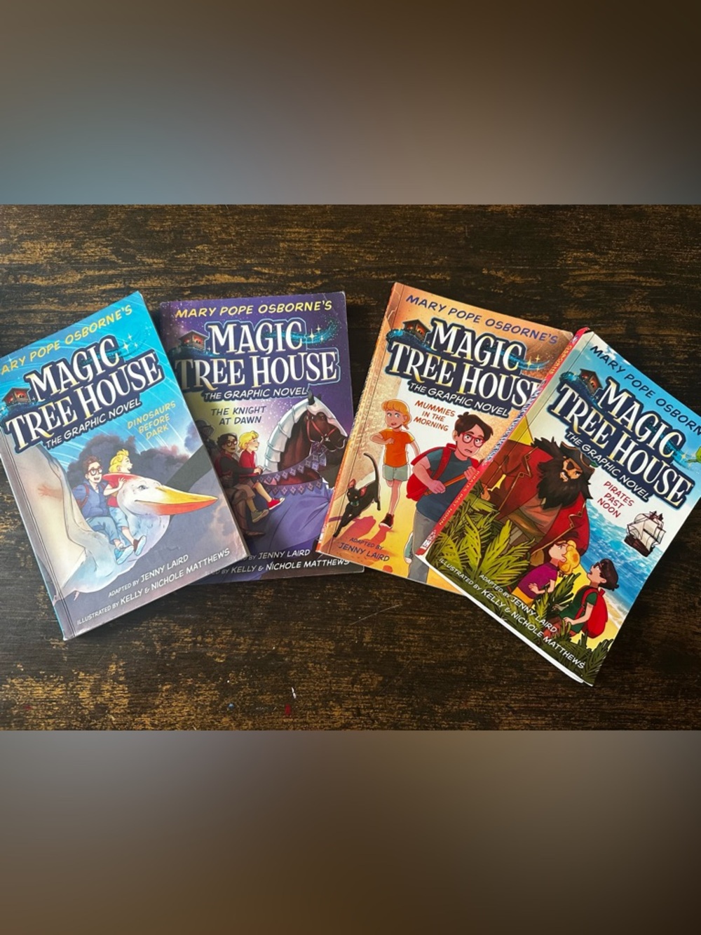 Magic Tree House Graphic Novels-Books 1-4